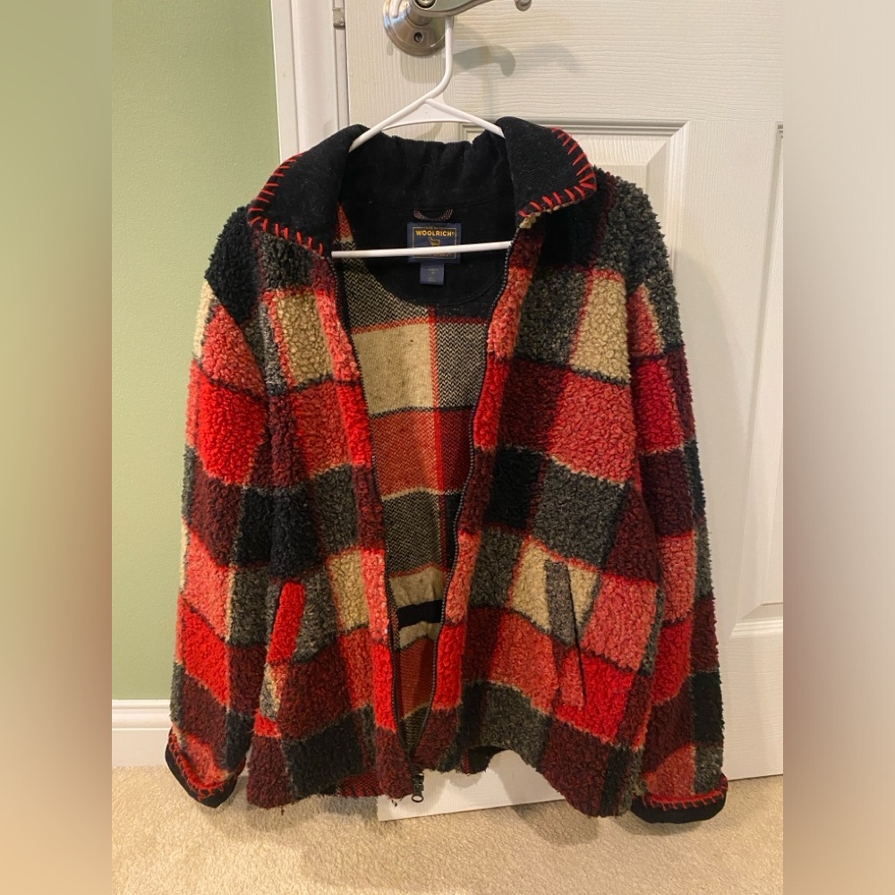 WOOLRICH WOMENS FLEECE JACKET